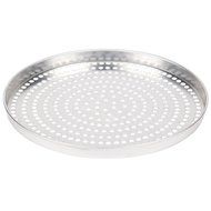 American Metalcraft A4014SP 14" x 1" Super Perforated Standard Weight Aluminum Straight Sided Pizza Pan