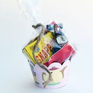 Vintage Tea Party Supplies, Lavender, Pink Cupcake Wrapper Decorations, Confetti Couture, 36 Wraps N8