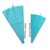 KurtzyTM 4 Set Silicone Icing Piping Bags Decorating Bag- Reusable, BPA Free, Durable N6