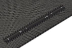 GOSO Bluetooth Soundbar Speaker Large 19" Curved, Thin &amp; Elegant Design Wireless Up-to 30' w/ USB Phone Charger N3