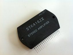 STK4162-II AF Power Amplifier (35W + 35W) + Heat Sink Compound ORIGINAL NEW SANYO
