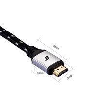 Sinseader three pack 3ft HDMI Cable-Braided Cord-Gold Plated Connectors-Support Ethernet Audio Return Ultra High... N2