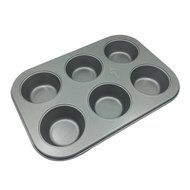 Carbon Steel Nonstick 6-Cup Muffin Pan N2