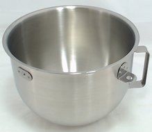 KitchenAid KN25NSF 5-Quart Stainless-Steel Commercial Mixing Bowl with Handle