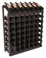 Wine Racks America Ponderosa Pine 7 Column 8 Row Display Top Kit. 13 Stains to Choose From! N9