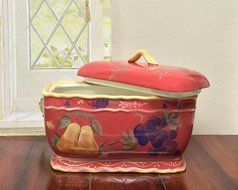 Red Orchard Ceramic 3-Piece Bowl Set, 8-3/8"W, 82769 by ACK N15