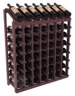 Wine Racks America Ponderosa Pine 7 Column 8 Row Display Top Kit. 13 Stains to Choose From! N10