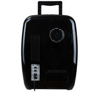 SMAD Portable Mini Travel Refrigerator Cooler/Warmer,15.8 Quart,Black