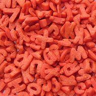 Marshalls Creek Spices All Natural Vegan Cake Decorations, Sprinkles, Rainbow Alphabet, 16 Ounce N49