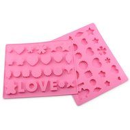 Candy Making Molds, 2PCS YYP [LOVE Shape Mold] Silicone Candy Molds for Home Baking - Reusable Silicone DIY Baking... N3