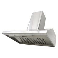 KOBE Range Hoods CHX7930SQB-WM-1 Contemporary Wall Mount Range Hood, 3-Speed, 680 Cfm, LED Lights, Baffle Filters... N6