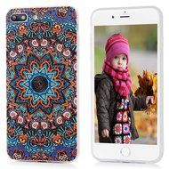 Badalink iPhone 7 Plus 3D Basso-relievo Case (5.5") Shockproof Drop Protection TPU Flexible Easy Grip Bumper Slim... N33