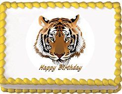 Tiger Edible Cake Topper
