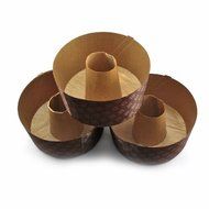 Parukinzoku Antenoa Paper chiffon cake baked type 17cm 3 pieces D-3412