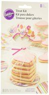 Wilton 8 Count Words Can Express Cookie Plate Kit, Mini, Multicolor N2