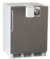 Summit FF7SSTBKEYPAD: Commercially approved under-counter all refrigerator for free-standing use with keypad lock...