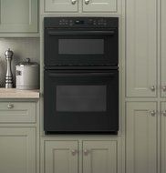 GE JK3800DHBB 27" Black Electric Combination Wall Oven N2