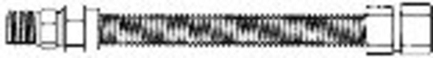 DORMONT MANUFACTURING COMPANY 30313248B 48 IN. SS GAS CONNECTOR 30313248B