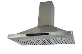 Golden Vantage 36" Wall Mount Stainless Steel Range Hood With Remote GV-B02-90 N7