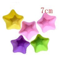 YCJUJU Reusable and Non-stick Silicone Baking Cups / Cupcake Liners / Muffin Cup Molds in Storage Container-12... N3