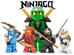 Ninjago Lego Fighting Warriors 1/4 Sheet Edible Photo Birthday Cake Topper Frosting Sheet Personalized Party