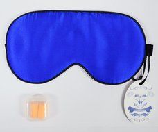 Fomatrade Natural Mulberry Silk Mask, Reversible Sleep Silk Blinder Eyeshade for Travel, Relaxing, Flight, Shift... N2