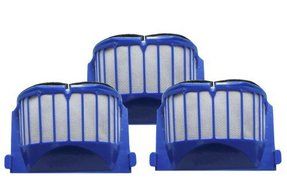 Replacement Filter Compatible with iRobot Roomba 500 Series AeroVac - 3 pack