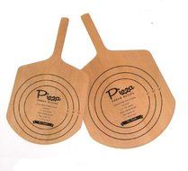 Eddingtons Pizza Paddle 13.5" With Size Guide and Dough Recipe