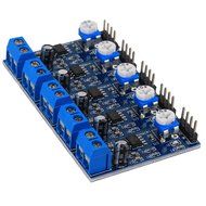 CNBTR 5 Pieces Adjustable LM386 200 Times 4-12V Input 10K Resistance Audio Amplifier Module N3