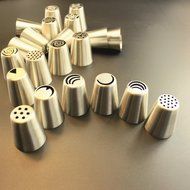 Bestag Russian Tulip Nozzles For Cake Cupcake Decorating Icing Piping Nozzles Russian Rose Flower Cream Nozzles...