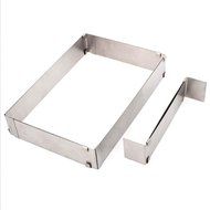Adjustable Square Cake Mould Cake Baking Mould Scalable Mould Expandable Mousse Ring 10&quot;-20&quot;