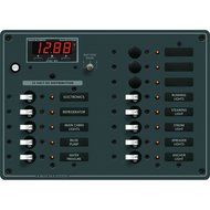 BLUE SEA SYSTEMS Blue Sea 8403 DC Panel 13 Position w/ Multimeter / 8403 /