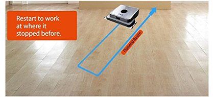 Seebest A6 WOWCA Starlight Floor Mopping Robot with Dry Sweeping and Wet Mopping Modes N6