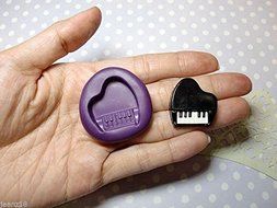 Silicone Mold Piano Mould (25mm) Cupcake Topper Fondant Chocolate Candy Clay&nbsp; N4