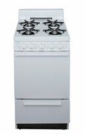 2.42 Cu. Ft. Gas Range Finish: White N3