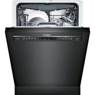 Bosch SHE65T56UC 500 24" Black Semi-Integrated Dishwasher - Energy Star N4