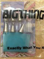 BIGTHING Cake Cupcake Decorating Tips Kits Professional Stainless Steel Icing Baking Tip Set Tools Reusable 12in...