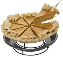 Slice Solutions 9-Inch Sectioned Pie Pan Set N4