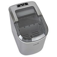 Portable Ice Maker for Counterop - Sleek Tinted Clear Top Window Design - 2 Selectable Cube Sizes - Yield Up To... N4