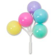 DecoPac Pastel Balloon Cluster DecoPic Cake and Cupcake Picks (3 Count)