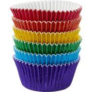 Wilton 415-5172 72 Count Rainbow Cupcake Liners