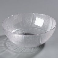 Carlisle 690907 Petal Mist Polycarbonate Bowl, 2.4 qt. Capacity, 9 x 3.5", Clear (Case of 12) N3