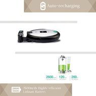 Docooler JISIWEI Robotic Vacuum Cleaner Robot with 1080p Camera WiFi Infrared/APP Remote Control N14