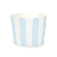 Paper Eskimo Baking Cups with Red Stripes, 25-Pack N23