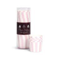 Paper Eskimo Baking Cups with Red Stripes, 25-Pack N25