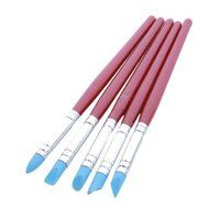 GUAngqi 5pcs Silicone Cake Decorating Pen Set Icing Cupcake Sugarcraft DIY Tools N3