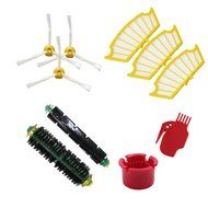 Hongfa Irobot Roomba Brush Replacement Roomba 3 Armed Side Brush, Roomba Flexible Beater Brush, Bristle Brush,...