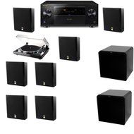 M&amp;K Sound MP150II Wall Speaker 7.2 Thorens TD-240-2 HRS12 Pioneer Elite SC-89