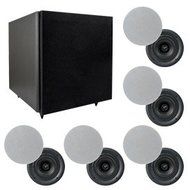 Smarthome SELECT 5.1-Channel Speaker Kit-Rimless In-Ceiling Speakers with Subwoofer N2