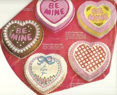 Wilton Cake Pan: Be Mine Valentine/12&quot; Heart (502-2790, 1983) N2